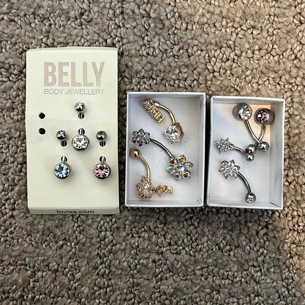 Belly button rings